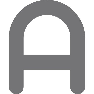 Tek bir yalıtılmış ok simgesinin vektör çizimi