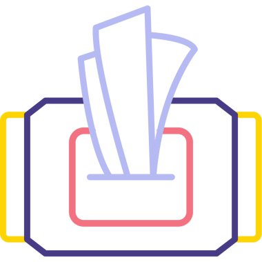 Modern bir simgenin vektör illüstrasyonu