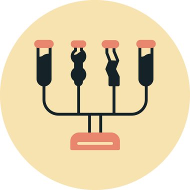 Modern bir simgenin vektör illüstrasyonu