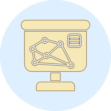 seo modern simgesinin vektör illüstrasyonu