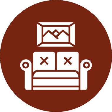 Otel simgesi vektör illüstrasyonu