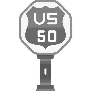 Amerikan futbol ikonu. Web için Amerikan spor vektör simgesinin basit bir çizimi