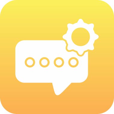 Modern simgenin vektör illüstrasyonu