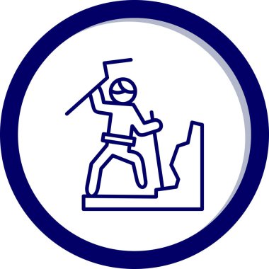 Kadın ve erkeğin vektör çizimi