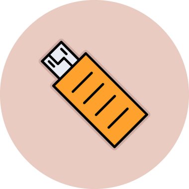 sigara simgesi, vektör illüstrasyonu basit tasarım