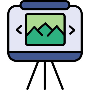 Web tasarım simgesi, vektör illüstrasyonu