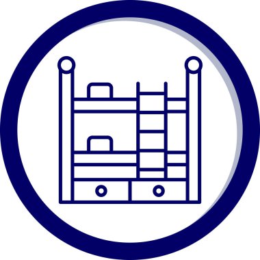 Modern b 'nin vektör illüstrasyonu eksik simgesi