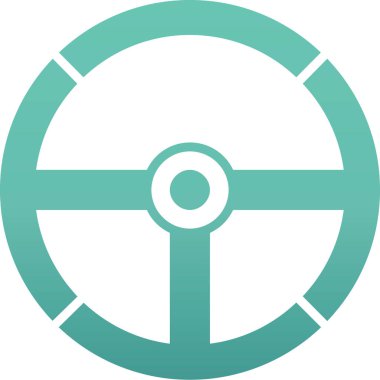 Yol İşaretinin vektör simgesi