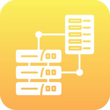 veritabanı simgesi çizimi