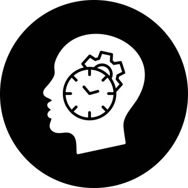 zaman yönetimi vektör simgesi