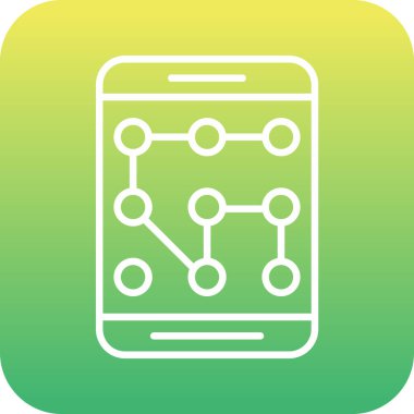 vektör cep telefonu ico