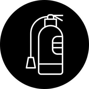 Modern simgeyi temizlemenin vektör illüstrasyonu