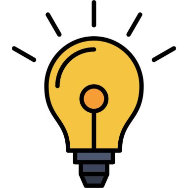 özet biçiminde ampul fikri yaratıcılık simgesi