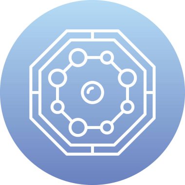 Mavi ve beyaz arkaplanın vektör çizimi