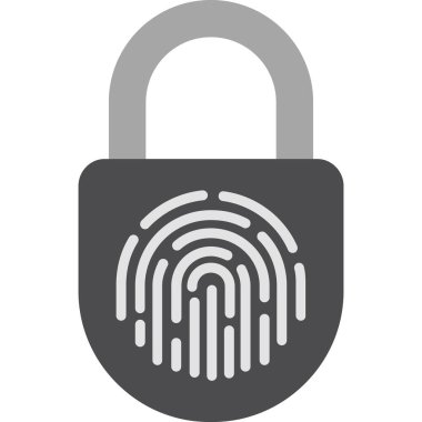 vektör simgesi, illüstrasyon, web güvenlik kavramı