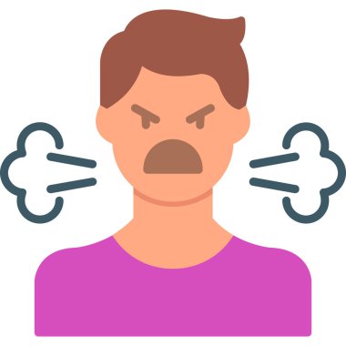 Başı ağrıyan kızgın bir adam