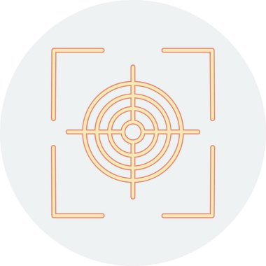 radar simgesi vektör illüstrasyonu