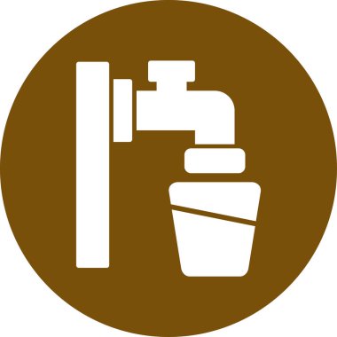 Su musluğu. Basit tasarım