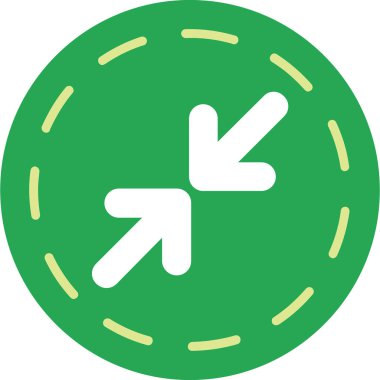 ok simgesinin vektör illüstrasyonu