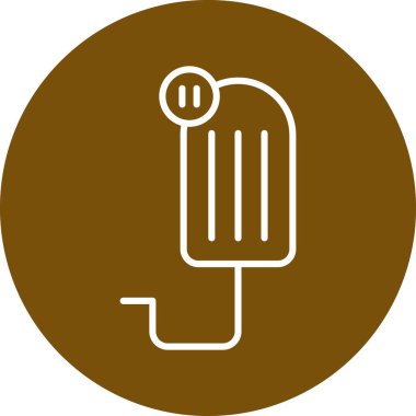 Gıda simgesinin vektör illüstrasyonu