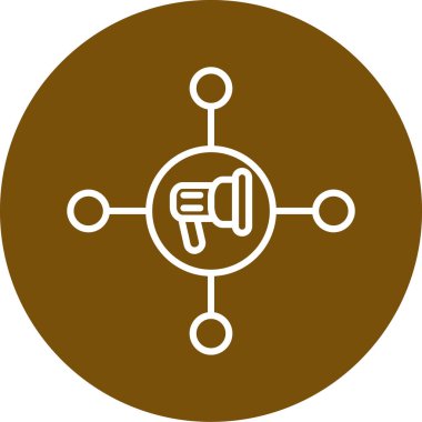 Moda biçimi izole edilmiş arkaplanda hedef simge