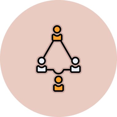 Eşitlik web simgesi, vektör illüstrasyonu