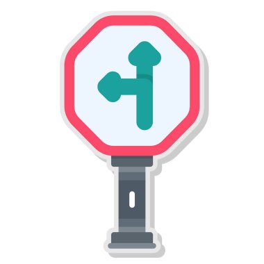 Trafik ışığı simgesi vektör illüstrasyonu