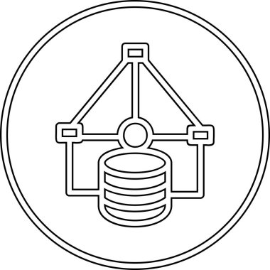 Gıda simgesinin vektör illüstrasyonu