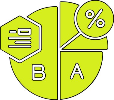 Modern bir simgenin vektör illüstrasyonu