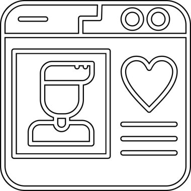 Aşk sembollü akıllı telefon