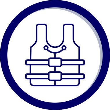 Modern simgenin vektör illüstrasyonu