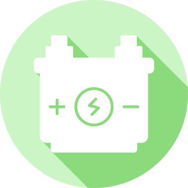 Güç. Web simgesi basit illüstrasyon