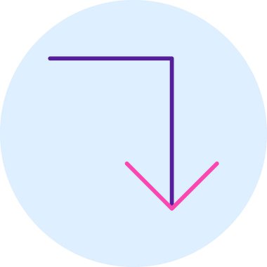 ok yönü aşağıdaki simge dosya ana hatları biçiminde