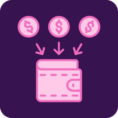 para simgesi vektör illüstrasyonu