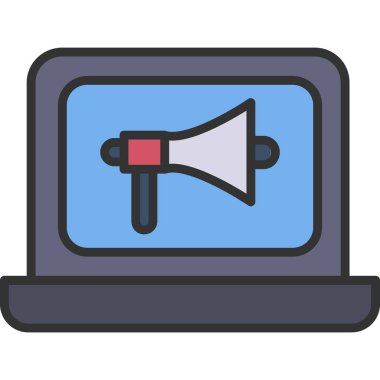 hoparlör vektör illüstrasyonu