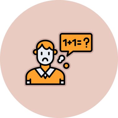 soru işareti renk vektör çizimi