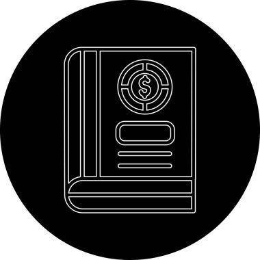 kitap simgesi vektör illüstrasyonu