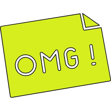 İşaretli bir çizgi film sözcüğünün çıkartması.