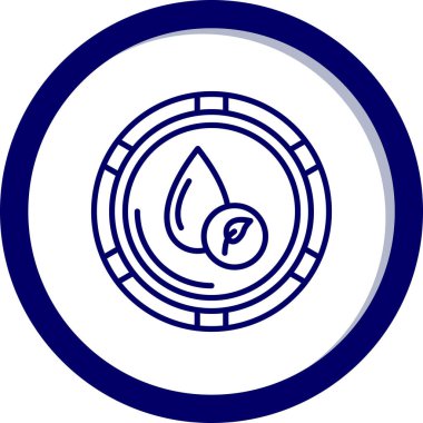 Modern simgenin vektör illüstrasyonu