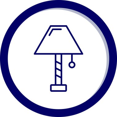 Lamba. Web simgesi basit illüstrasyon