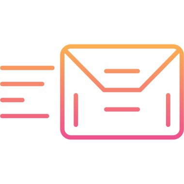 E- posta simgesi vektör illüstrasyonu