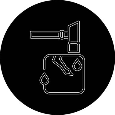 Modern simgenin vektör illüstrasyonu