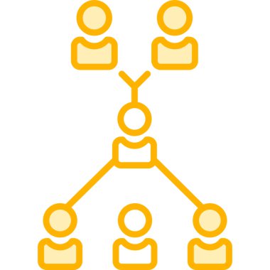 bağlantı simgesi. düz dizayn