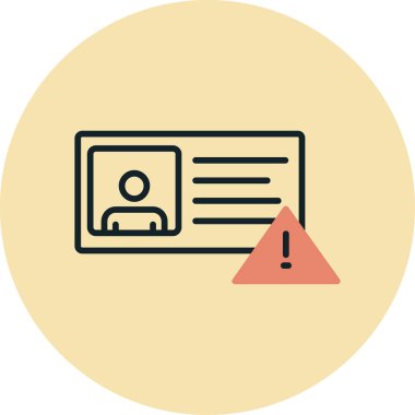 Modern b 'nin vektör illüstrasyonunda belgenin eksik simgesi