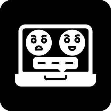 Video çağrısı. Basit resimleme