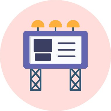 tahta simgesi düz biçimli