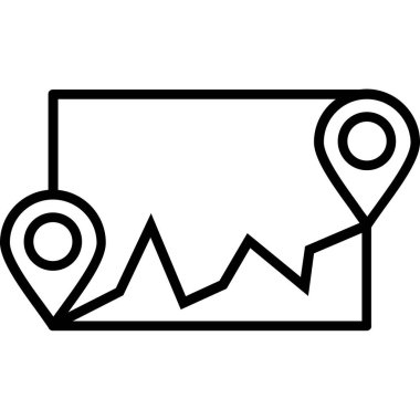 Harita konumu simgesi. beyaz arkaplanda izole edilmiş web tasarımı için konum konum vektörü simgesi