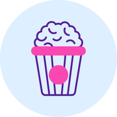 Tatlım. Web simgesi basit illüstrasyon