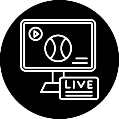 canlı yayın simgesi, özet biçimi