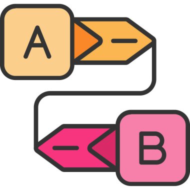 seo modern simgesinin vektör illüstrasyonu